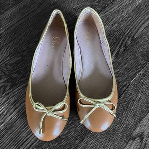 Brand new Elorie Genuine leather flat 6.5